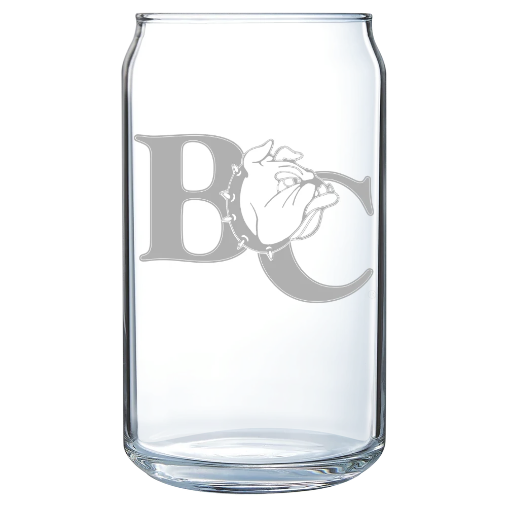 Barton College Polar Camel 16 oz. Can Glass