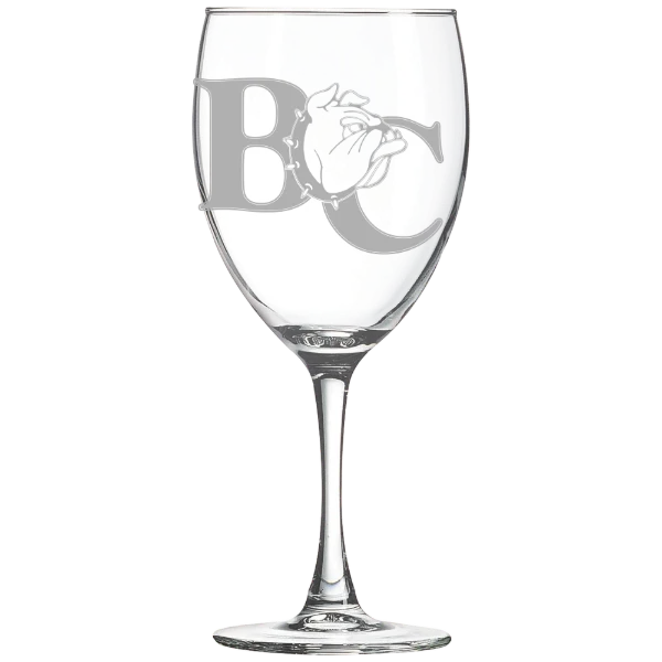 Barton College Polar Camel 10 1/2 oz. Wine Glass