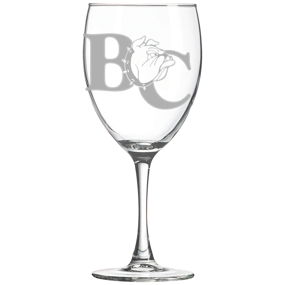 Barton College Polar Camel 10 1/2 oz. Wine Glass