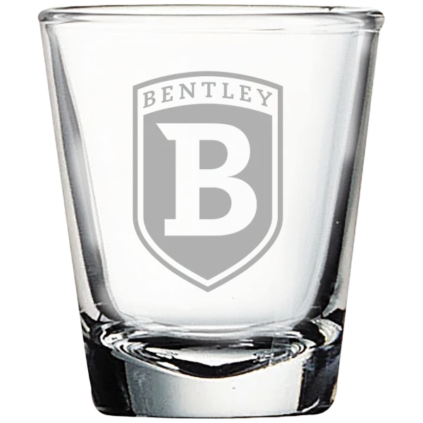 Bentley University Polar Camel 1.7 oz. Shot Glass