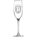 Bentley University Polar Camel 8 oz. Champagne Flute