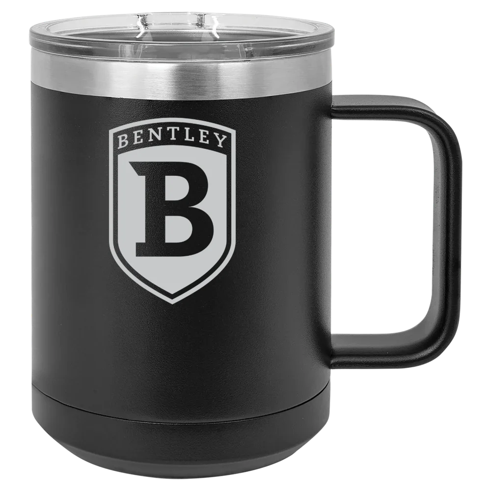 Bentley University Polar Camel 15 oz. Mug with Slider Lid