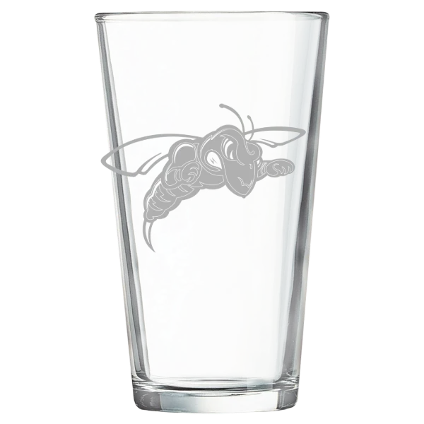 Black Hills State University Polar Camel 16 oz. Pint Mixing Glass