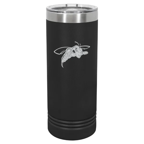 Black Hills State University Polar Camel 22 oz. Skinny Tumbler with Slider Lid