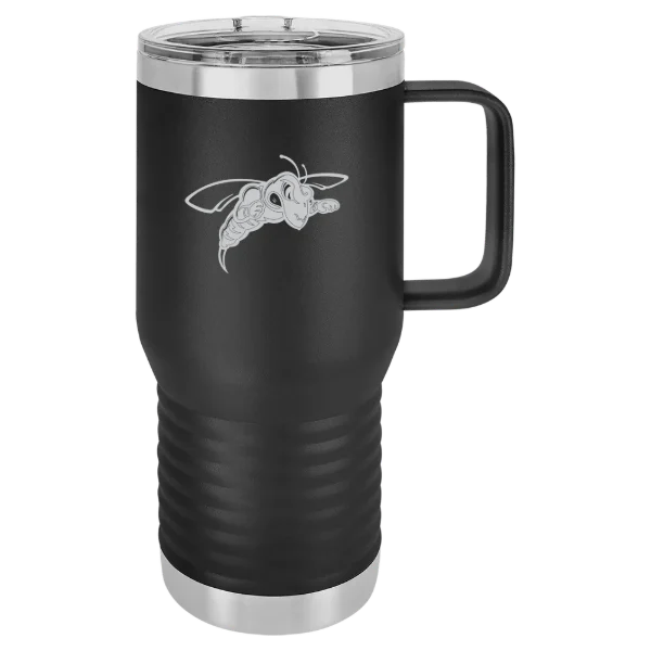 Black Hills State University Polar Camel 20 oz. Travel Mug with Slider Lid