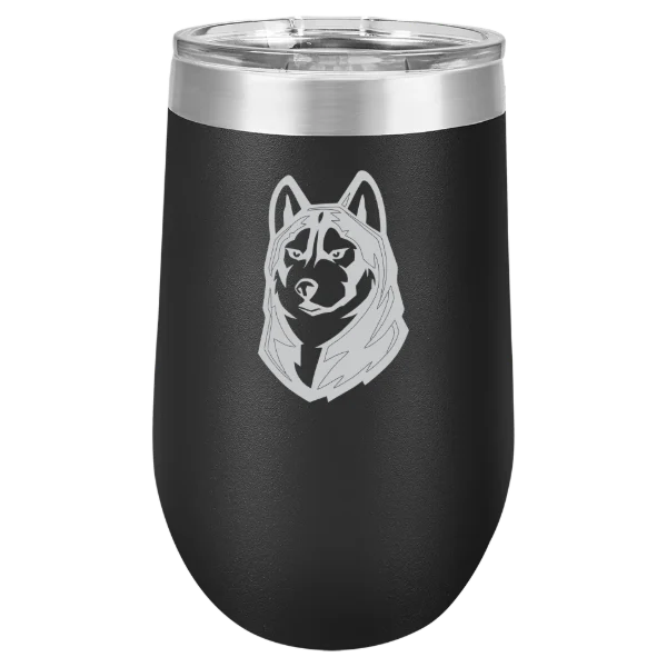 Bloomsburg University of Pennsylvania Polar Camel 16 oz. Stemless Wine Tumbler