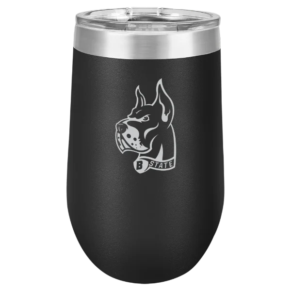 Bluefield State University Polar Camel 16 oz. Stemless Wine Tumbler