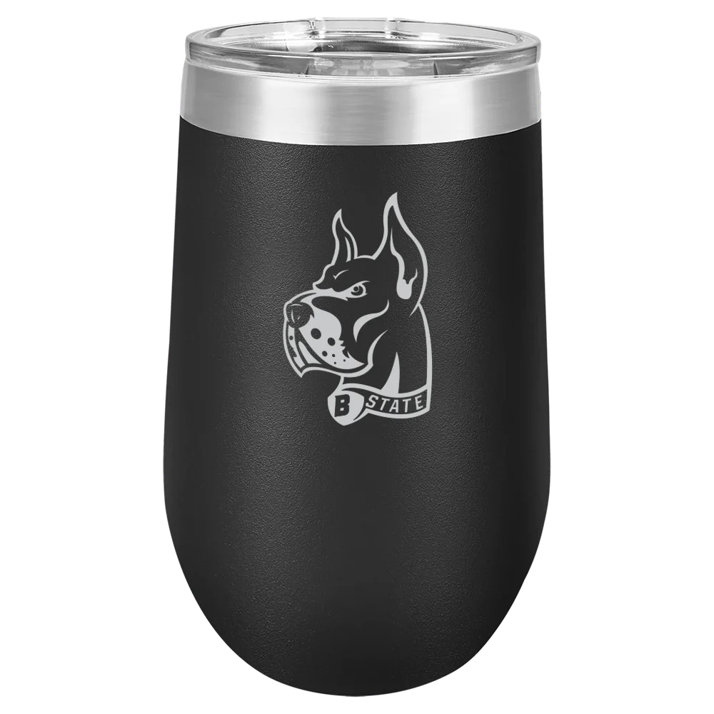 Bluefield State University Polar Camel 16 oz. Stemless Wine Tumbler