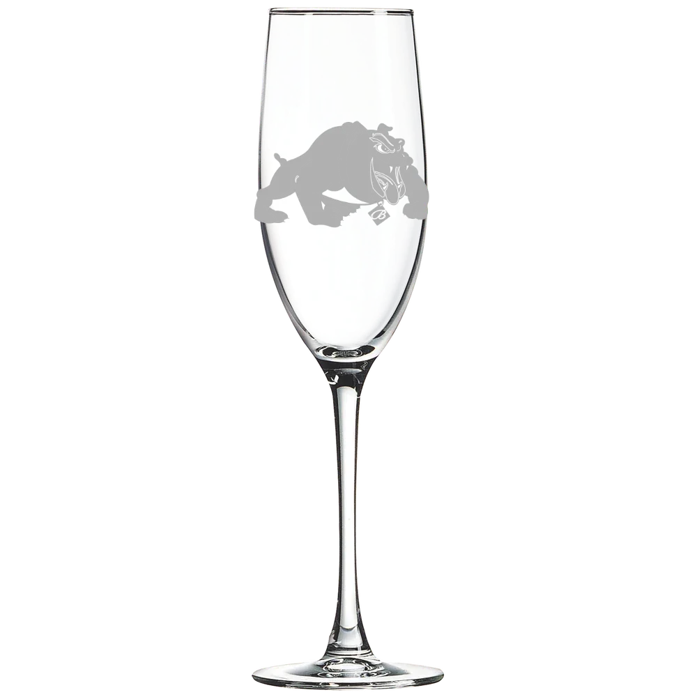 Bowie State University Polar Camel 8 oz. Champagne Flute