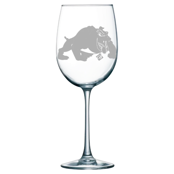 Bowie State University Polar Camel 19 oz. Wine Glass