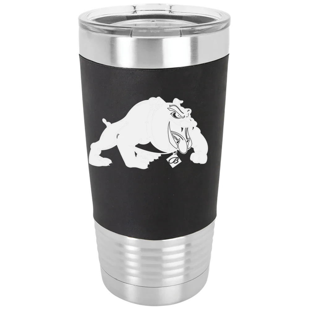 Bowie State University Polar Camel 20 oz. Silicone Grip Tumbler with Standard Lid