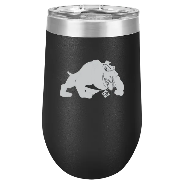 Bowie State University Polar Camel 16 oz. Stemless Wine Tumbler