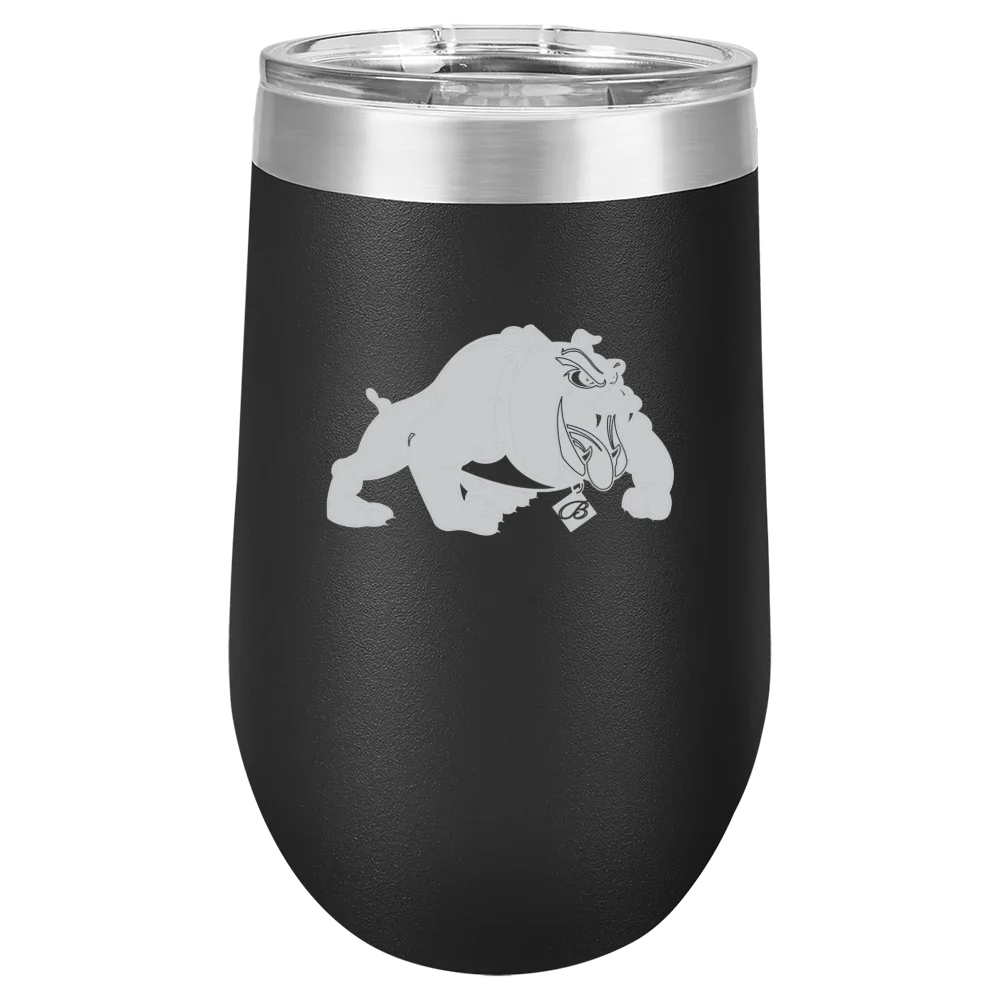 Bowie State University Polar Camel 16 oz. Stemless Wine Tumbler