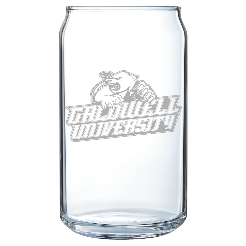 Caldwell University Polar Camel 16 oz. Can Glass