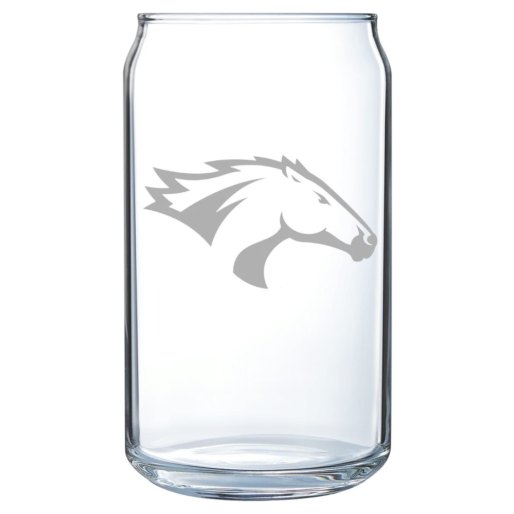 California State Polytechnic University, Pomona Polar Camel 16 oz. Can Glass