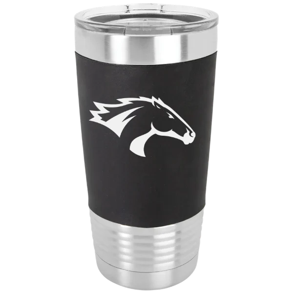 California State Polytechnic University, Pomona Polar Camel 20 oz. Silicone Grip Tumbler with Standard Lid
