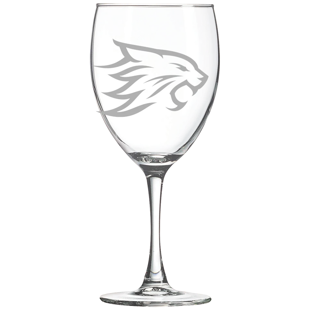 California State University, Chico Polar Camel 10 1/2 oz. Wine Glass