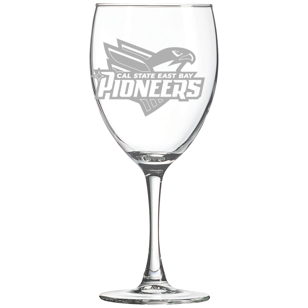 California State University, East Bay Polar Camel 10 1/2 oz. Wine Glass