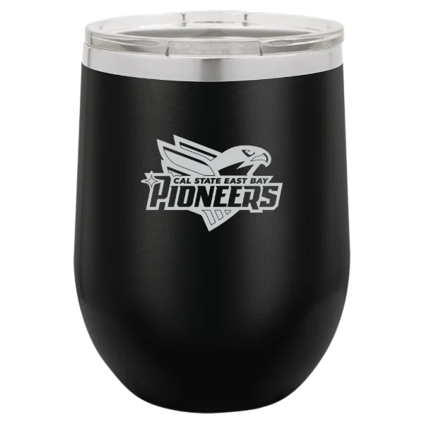 California State University, East Bay Polar Camel 12 oz. Stemless Wine Tumbler