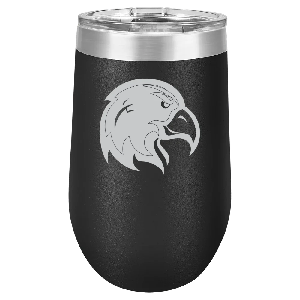 California State University, Los Angeles Polar Camel 16 oz. Stemless Wine Tumbler