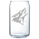 California State University, San Bernardino Polar Camel 16 oz. Can Glass