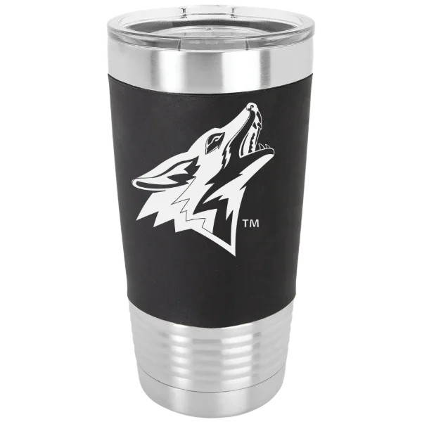 California State University, San Bernardino Polar Camel 20 oz. Silicone Grip Tumbler with Standard Lid