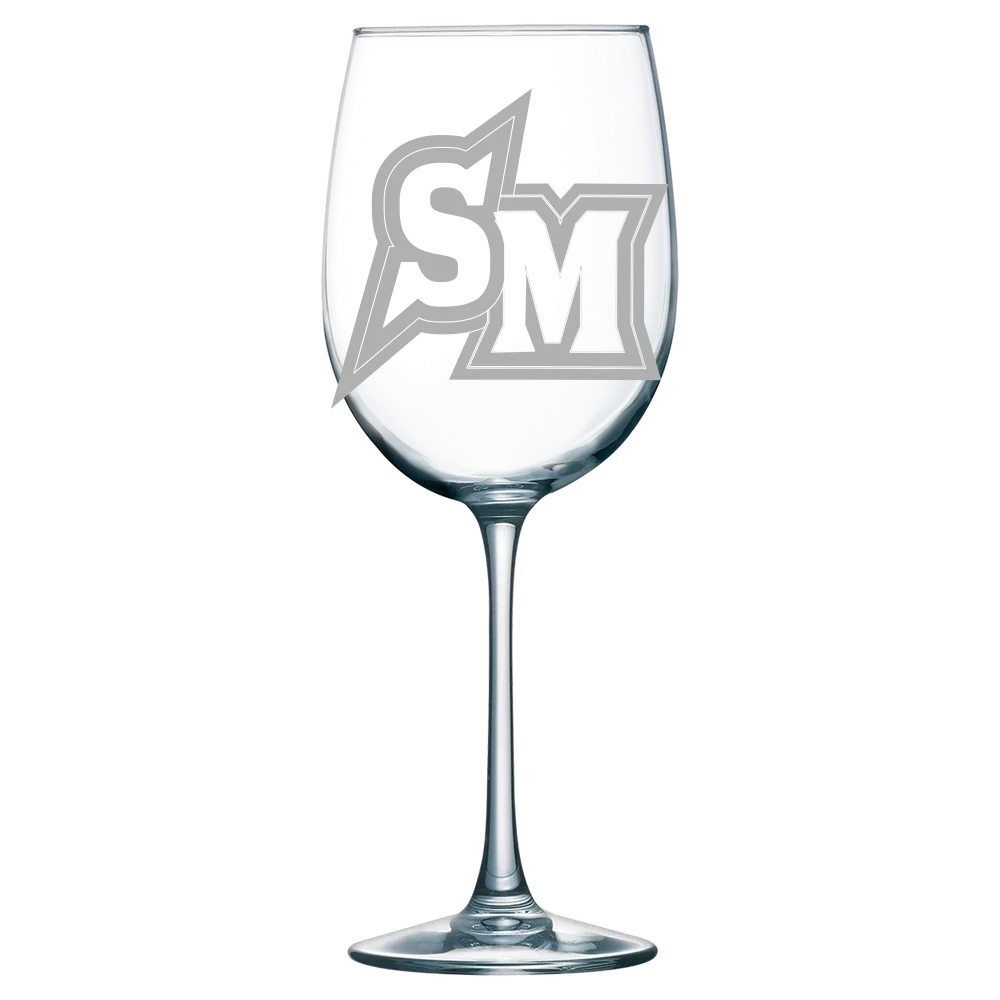 California State University, San Marcos Polar Camel 19 oz. Wine Glass