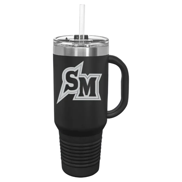 California State University, San Marcos Polar Camel 40 oz. Travel Mug with Snap Lid & Straw