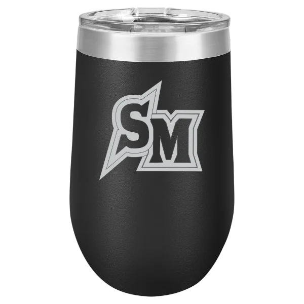 California State University, San Marcos Polar Camel 16 oz. Stemless Wine Tumbler
