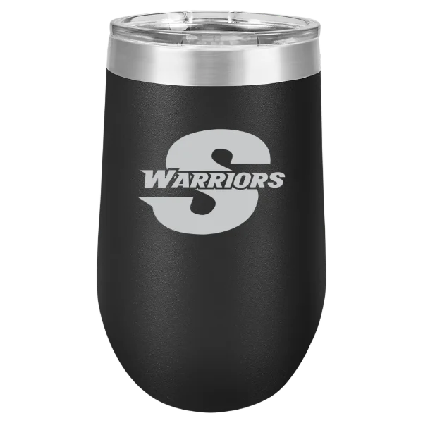 California State University, Stanislaus Polar Camel 16 oz. Stemless Wine Tumbler