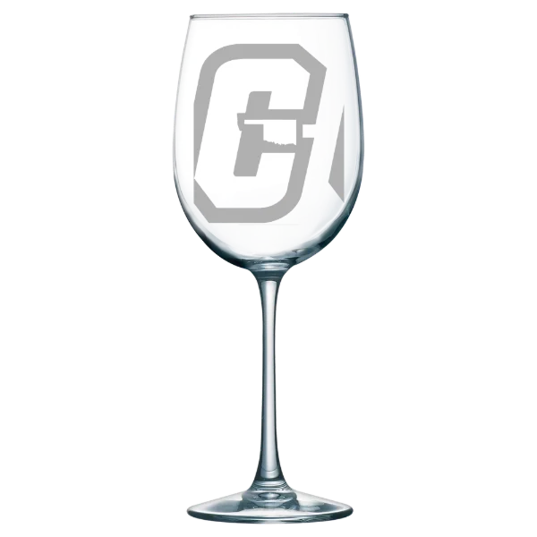 Cameron University Polar Camel 19 oz. Wine Glass