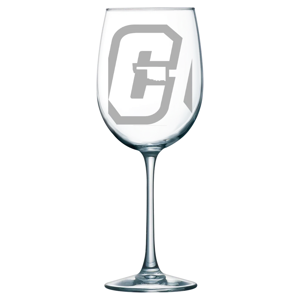 Cameron University Polar Camel 19 oz. Wine Glass