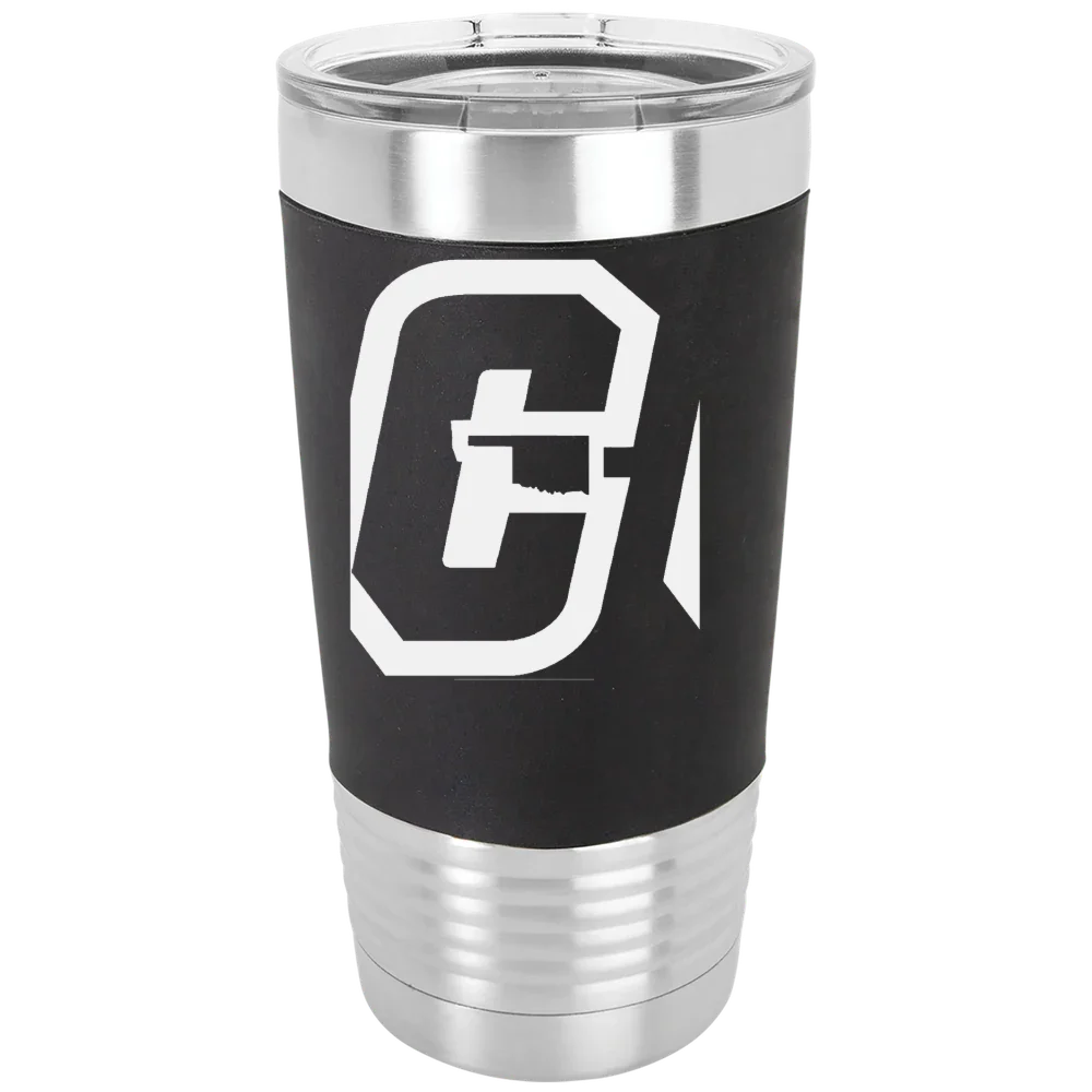 Cameron University Polar Camel 20 oz. Silicone Grip Tumbler with Standard Lid