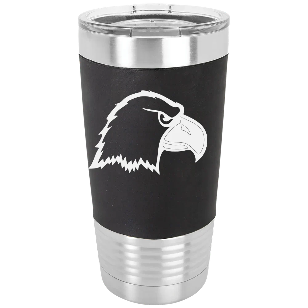 Carson-Newman University Polar Camel 20 oz. Silicone Grip Tumbler with Standard Lid