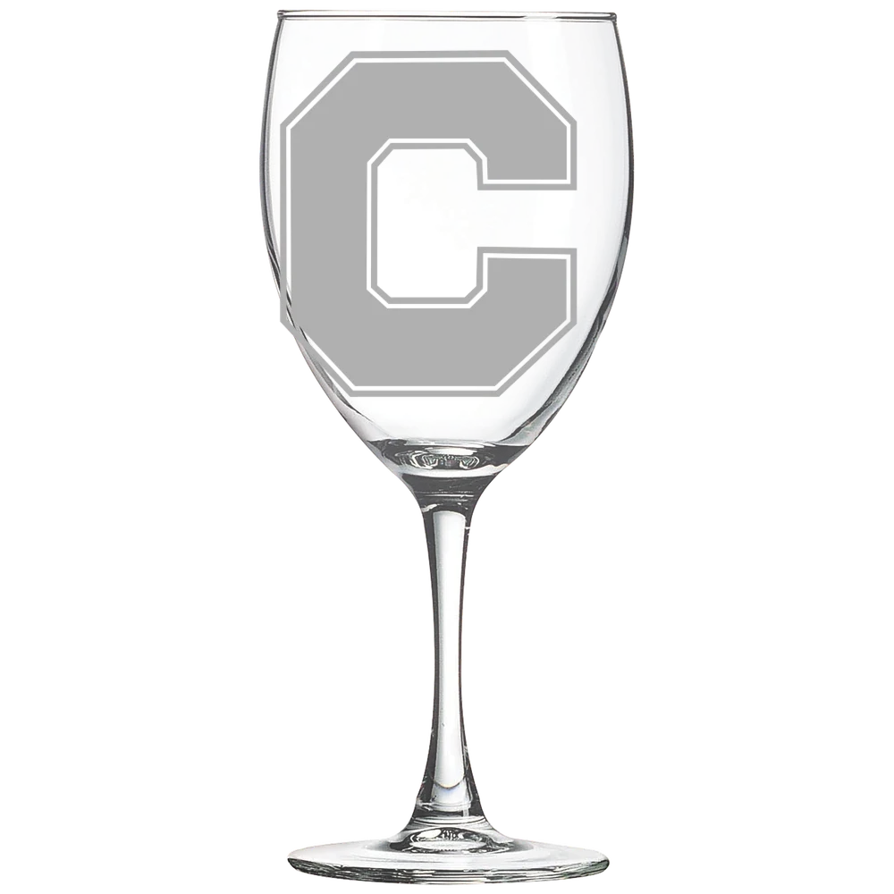 Catawba College Polar Camel 10 1/2 oz. Wine Glass