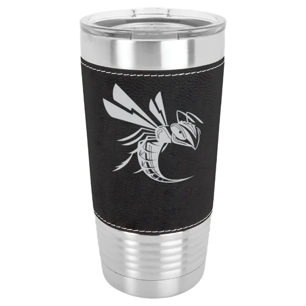 Cedarville University Polar Camel 20 oz. Leatherette Grip Tumbler with Standard Lid
