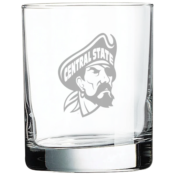 Central State University Polar Camel 10 1/2 oz. On The Rocks Glass