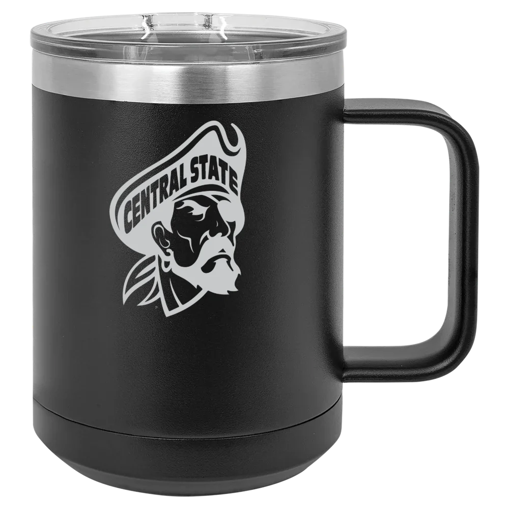 Central State University Polar Camel 15 oz. Mug with Slider Lid