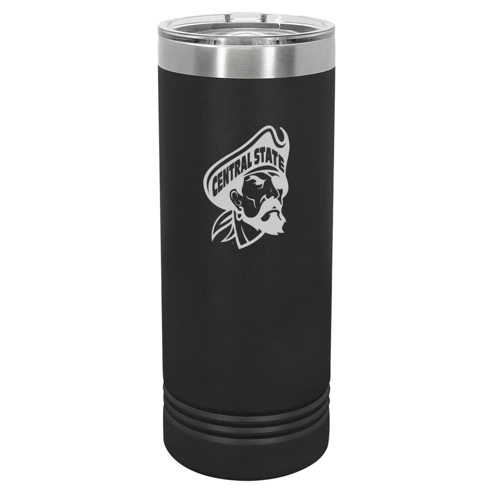 Central State University Polar Camel 22 oz. Skinny Tumbler with Slider Lid