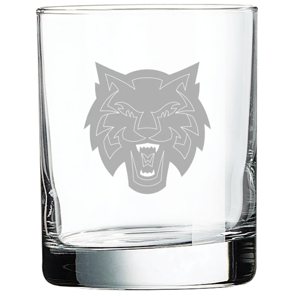 Central Washington University Polar Camel 10 1/2 oz. On The Rocks Glass