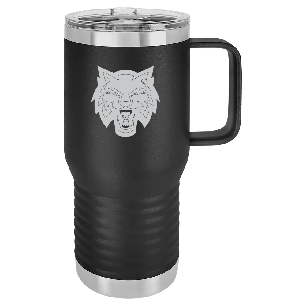 Central Washington University Polar Camel 20 oz. Travel Mug with Slider Lid
