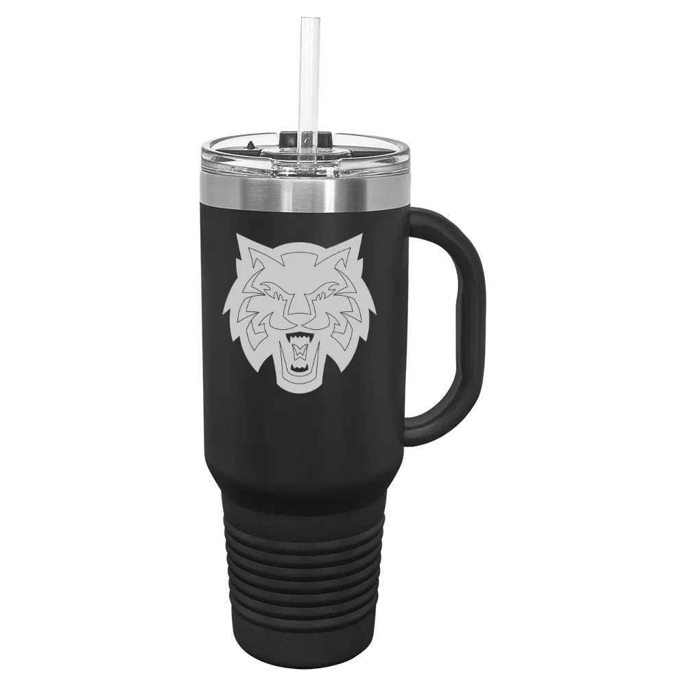 Central Washington University Polar Camel 40 oz. Travel Mug with Snap Lid & Straw