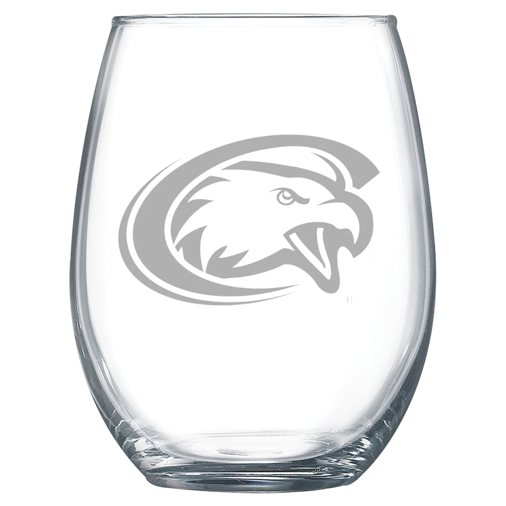 Chadron State College Polar Camel 15 oz. Stemless Wine Glass