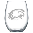 Chadron State College Polar Camel 15 oz. Stemless Wine Glass