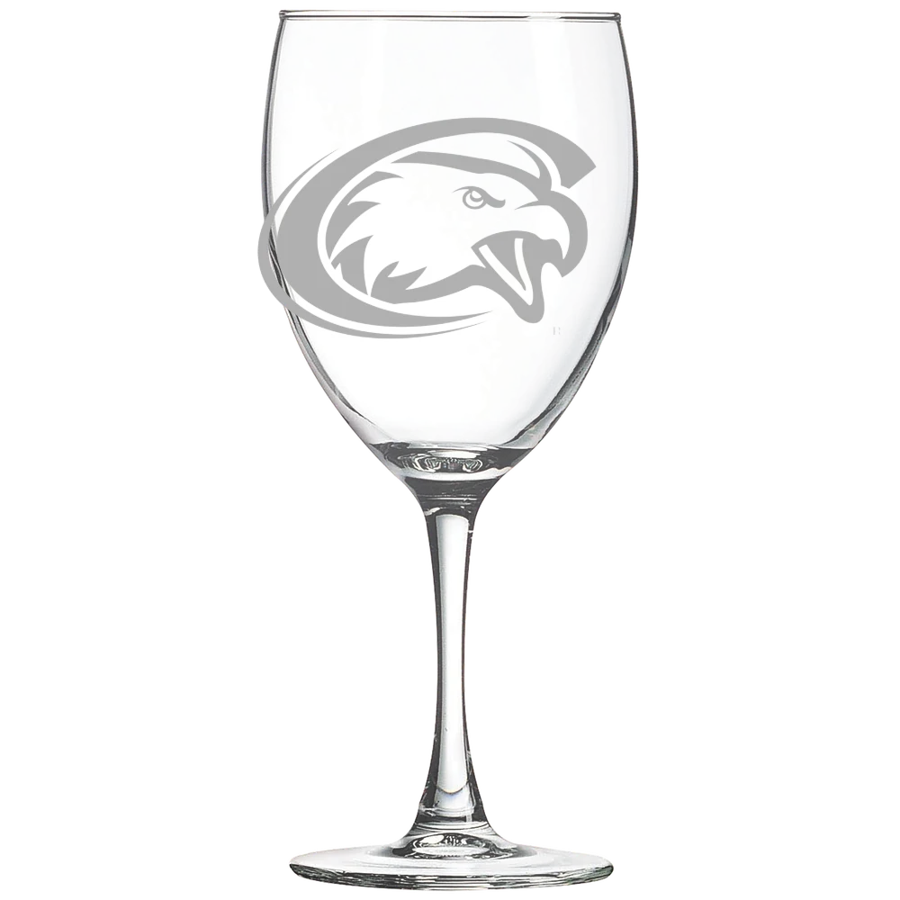 Chadron State College Polar Camel 10 1/2 oz. Wine Glass