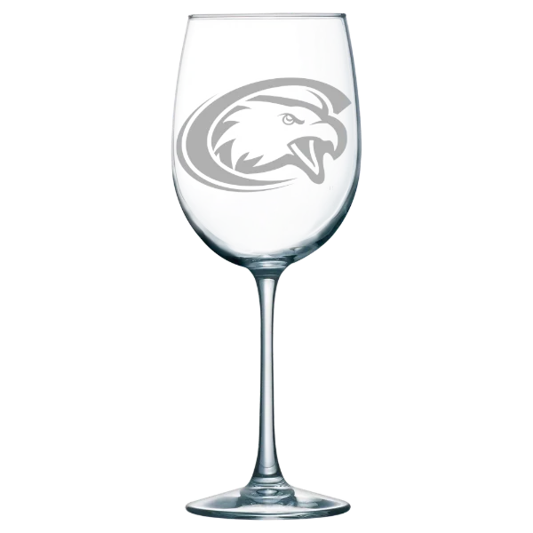 Chadron State College Polar Camel 19 oz. Wine Glass