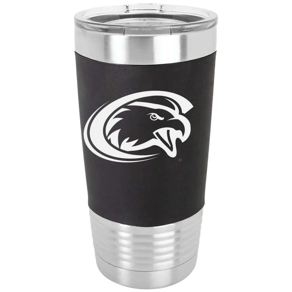 Chadron State College Polar Camel 20 oz. Silicone Grip Tumbler with Standard Lid