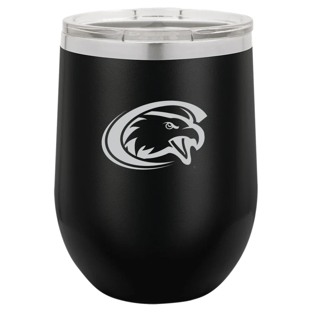 Chadron State College Polar Camel 12 oz. Stemless Wine Tumbler