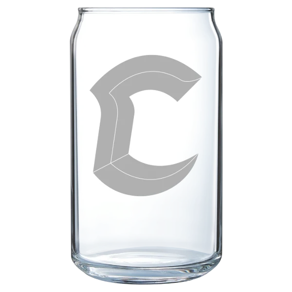 Chaminade University Polar Camel 16 oz. Can Glass
