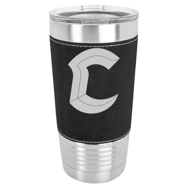Chaminade University Polar Camel 20 oz. Leatherette Grip Tumbler with Standard Lid